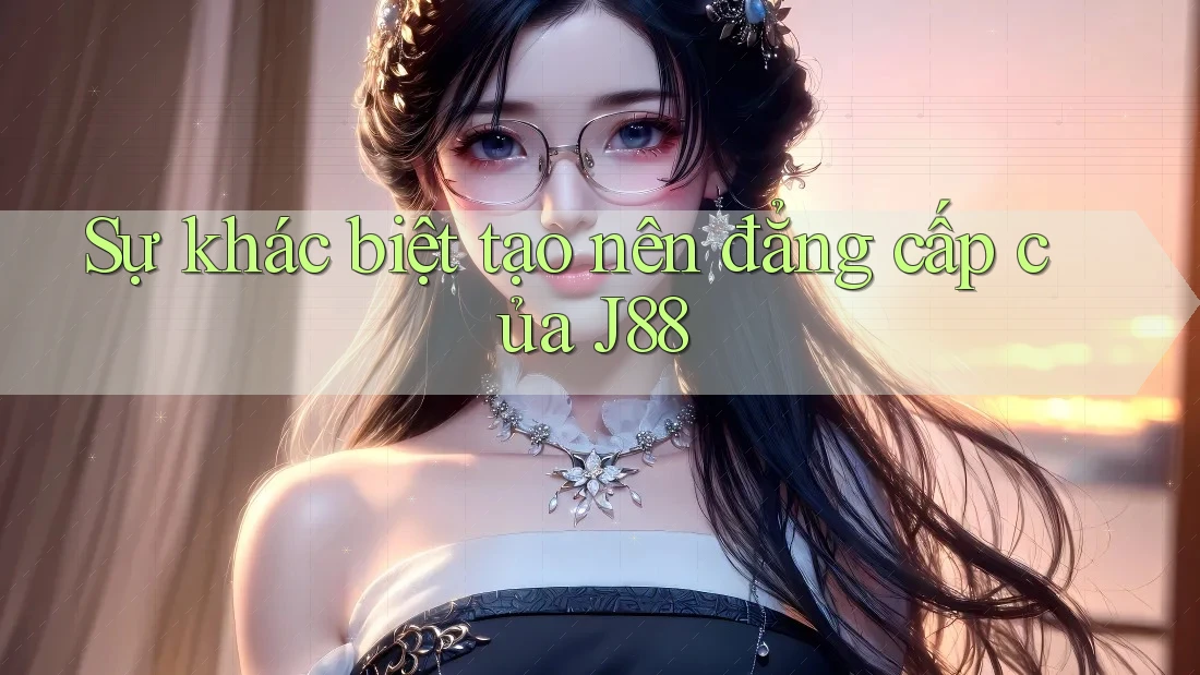 Sự khác biệt tạo nên đẳng cấp của J88 Sự khác biệt tạo nên đẳng cấp của J88
