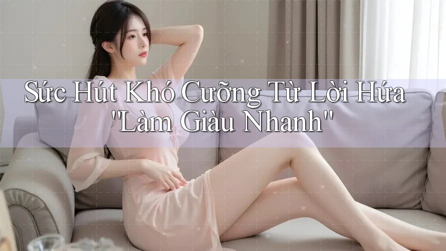 Sức Hút Khó Cưỡng Từ Lời Hứa “Làm Giàu Nhanh” Sức Hút Khó Cưỡng Từ Lời Hứa “Làm Giàu Nhanh”