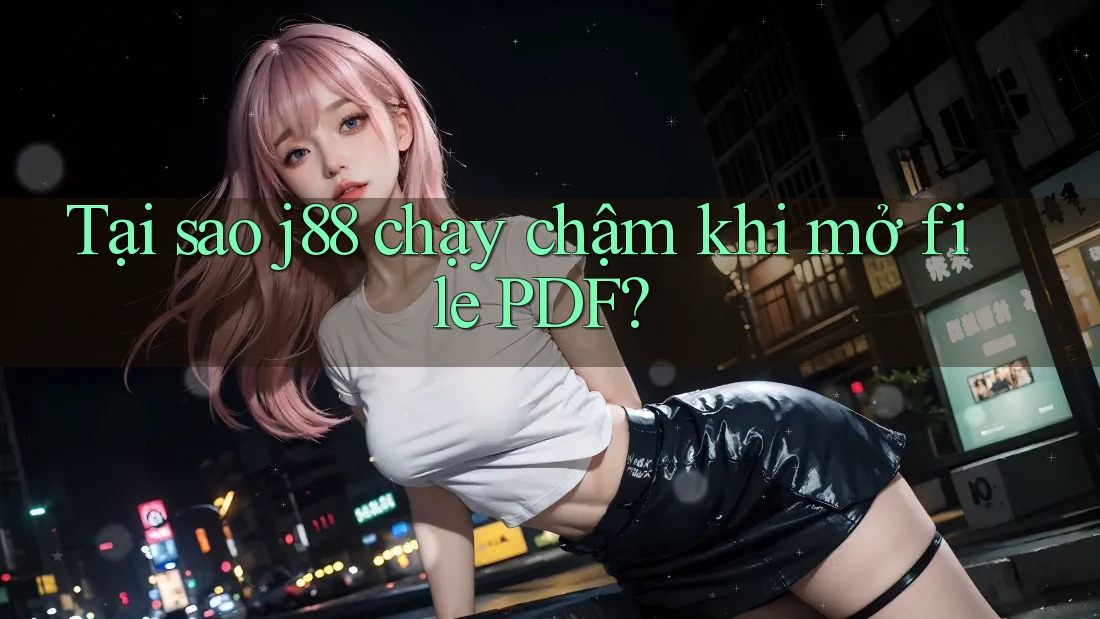 Tại sao j88 chạy chậm khi mở file PDF? Tại sao j88 chạy chậm khi mở file PDF?