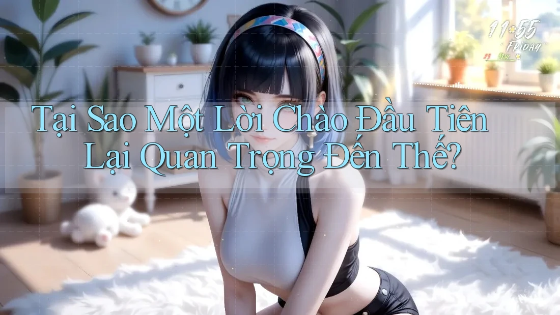 Tại Sao Một Lời Chào Đầu Tiên Lại Quan Trọng Đến Thế? Tại Sao Một Lời Chào Đầu Tiên Lại Quan Trọng Đến Thế?
