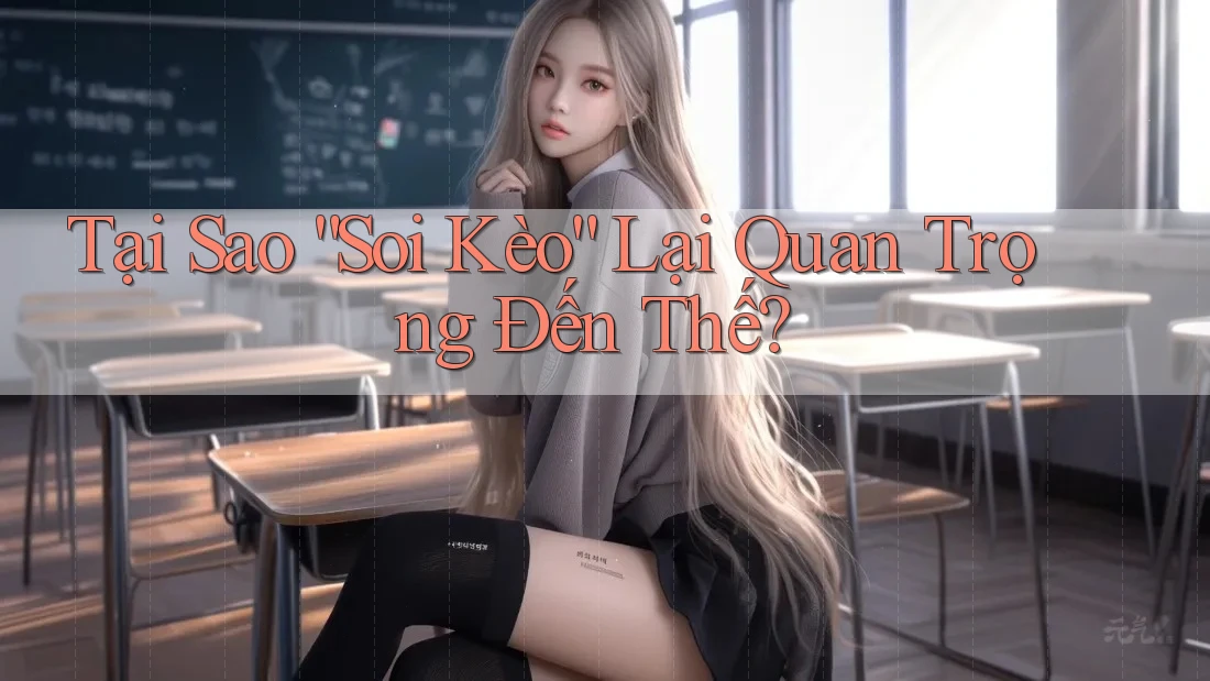 Tại Sao “Soi Kèo” Lại Quan Trọng Đến Thế? Tại Sao “Soi Kèo” Lại Quan Trọng Đến Thế?