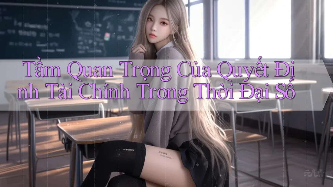 Tầm Quan Trọng Của Quyết Định Tài Chính Trong Thời Đại Số Tầm Quan Trọng Của Quyết Định Tài Chính Trong Thời Đại Số