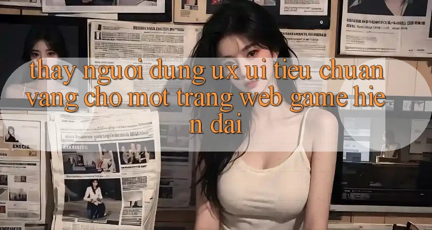 Thấy Người Dùng (UX/UI) – Tiêu Chuẩn Vàng Cho Một Trang web Game Hiện Đại
