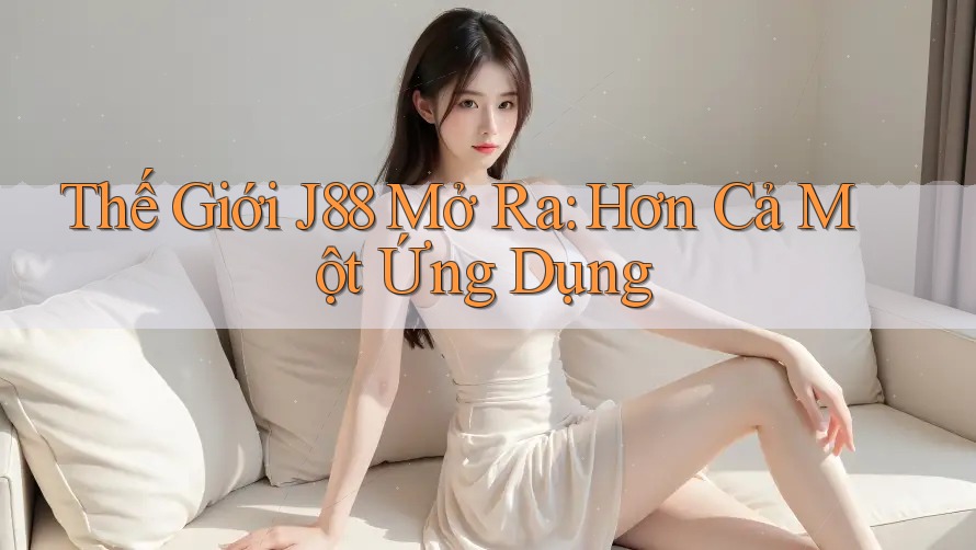Thế Giới J88 Mở Ra: Hơn Cả Một Ứng Dụng