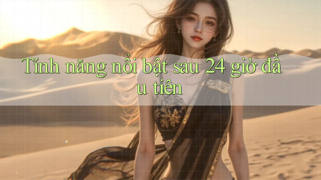 Tính năng nổi bật sau 24 giờ đầu tiên Tính năng nổi bật sau 24 giờ đầu tiên