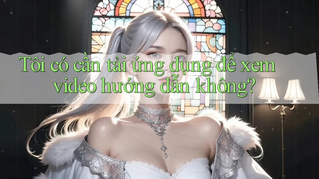 Tôi có cần tải ứng dụng để xem video hướng dẫn không? Tôi có cần tải ứng dụng để xem video hướng dẫn không?