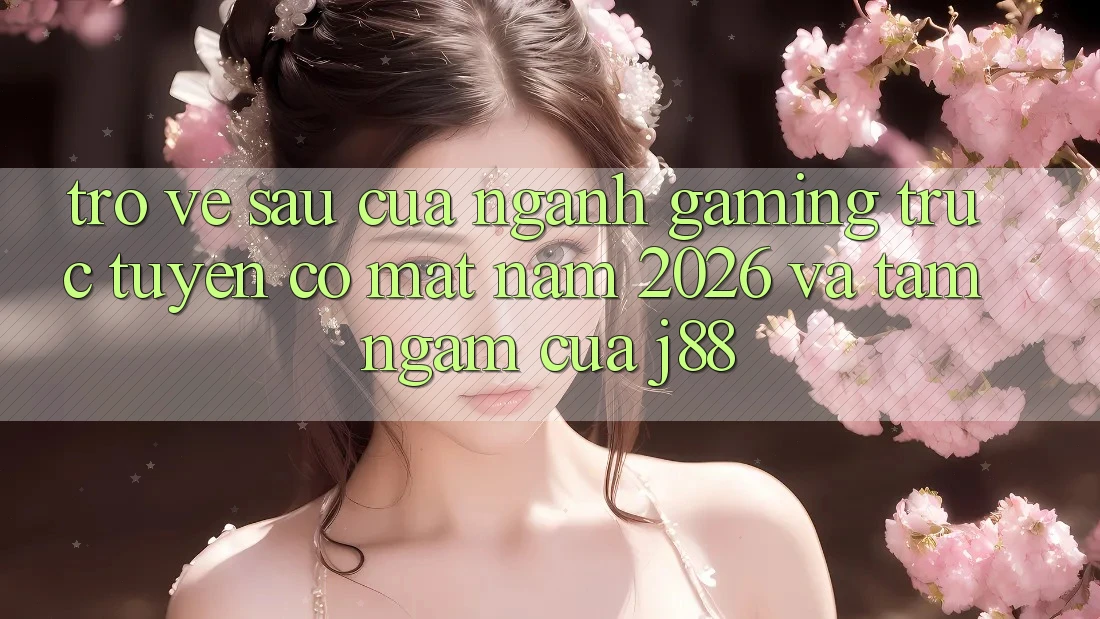Trở về sau Của Ngành Gaming Trực Tuyến Có mặt Năm 2026 Và Tầm Ngắm Của j88 Trở về sau Của Ngành Gaming Trực Tuyến Có mặt Năm 2026 Và Tầm Ngắm Của j88