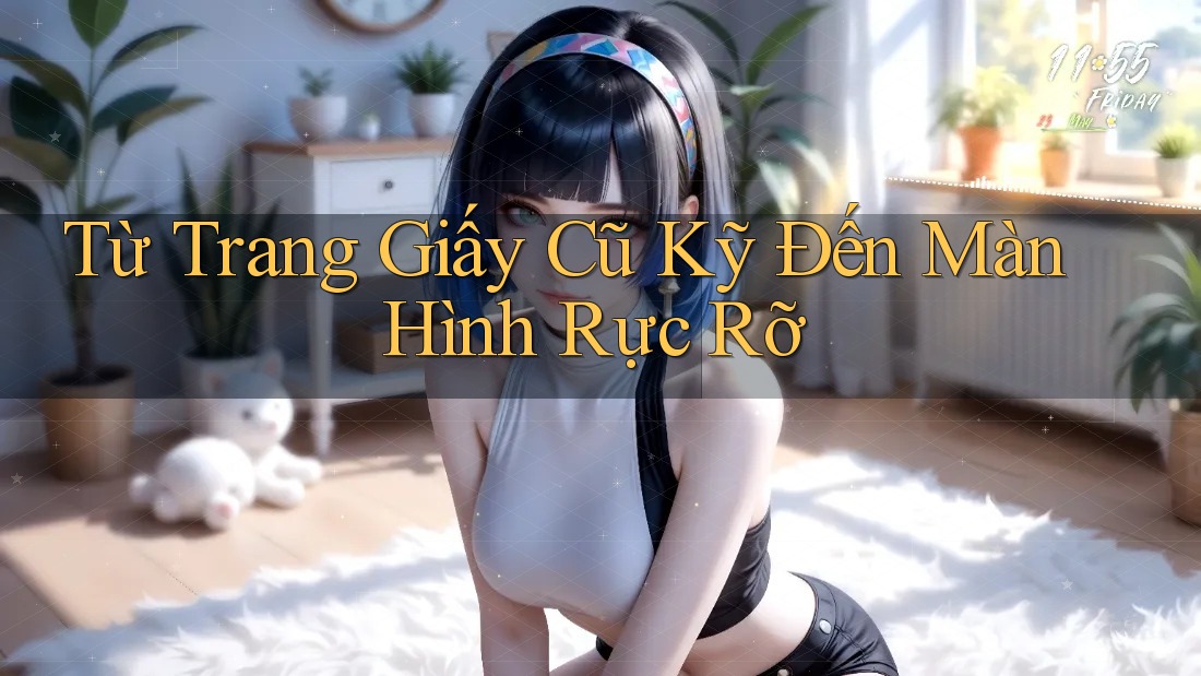 Từ Trang Giấy Cũ Kỹ Đến Màn Hình Rực Rỡ Từ Trang Giấy Cũ Kỹ Đến Màn Hình Rực Rỡ