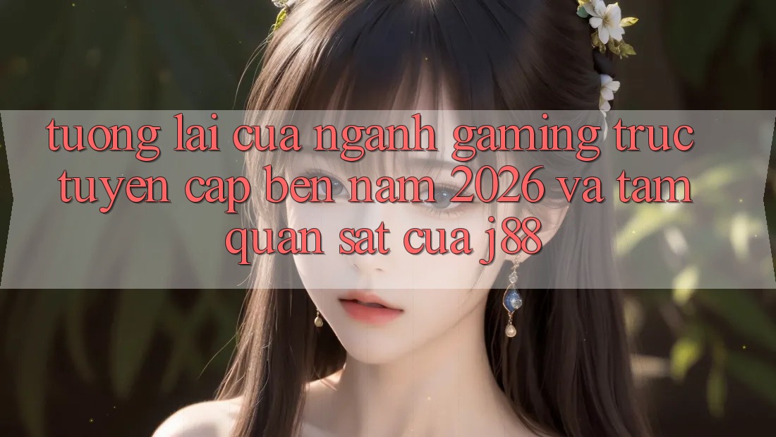 Tương Lai Của Ngành Gaming Trực Tuyến Cập bến Năm 2026 Và Tầm Quan sát Của j88