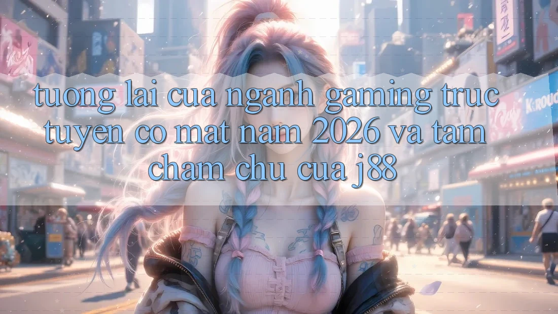 Tương Lai Của Ngành Gaming Trực Tuyến Có mặt Năm 2026 Và Tầm Chăm chú Của j88 Tương Lai Của Ngành Gaming Trực Tuyến Có mặt Năm 2026 Và Tầm Chăm chú Của j88