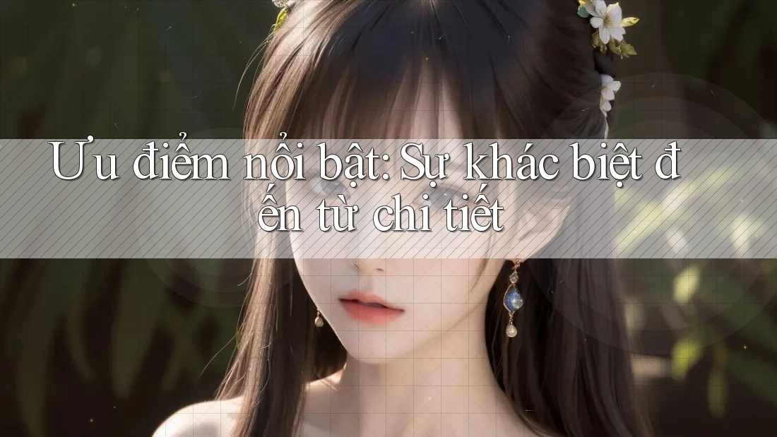Ưu điểm nổi bật: Sự khác biệt đến từ chi tiết Ưu điểm nổi bật: Sự khác biệt đến từ chi tiết