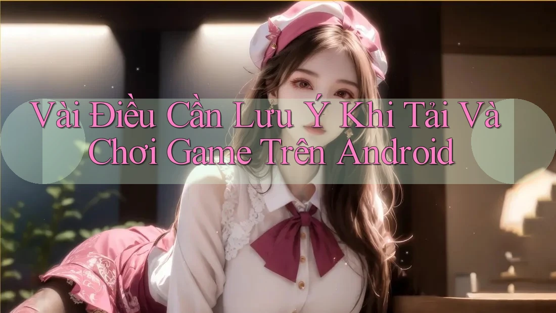 Vài Điều Cần Lưu Ý Khi Tải Và Chơi Game Trên Android Vài Điều Cần Lưu Ý Khi Tải Và Chơi Game Trên Android