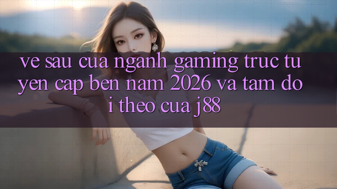 Về sau Của Ngành Gaming Trực Tuyến Cập bến Năm 2026 Và Tầm Dõi theo Của j88 Về sau Của Ngành Gaming Trực Tuyến Cập bến Năm 2026 Và Tầm Dõi theo Của j88