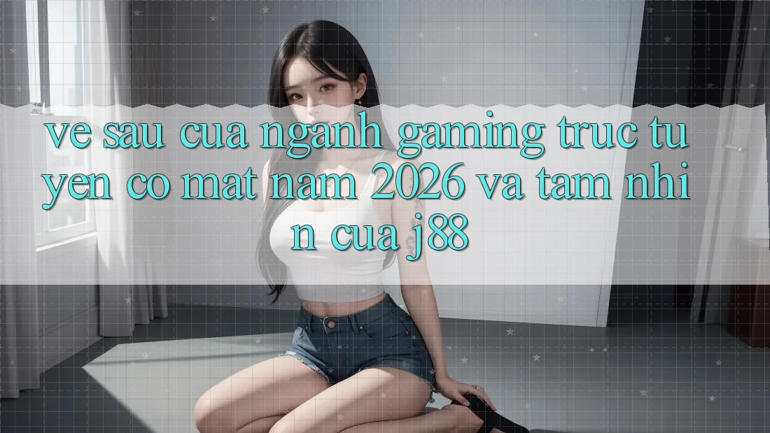 Về sau Của Ngành Gaming Trực Tuyến Có mặt Năm 2026 Và Tầm Nhìn Của j88 Về sau Của Ngành Gaming Trực Tuyến Có mặt Năm 2026 Và Tầm Nhìn Của j88