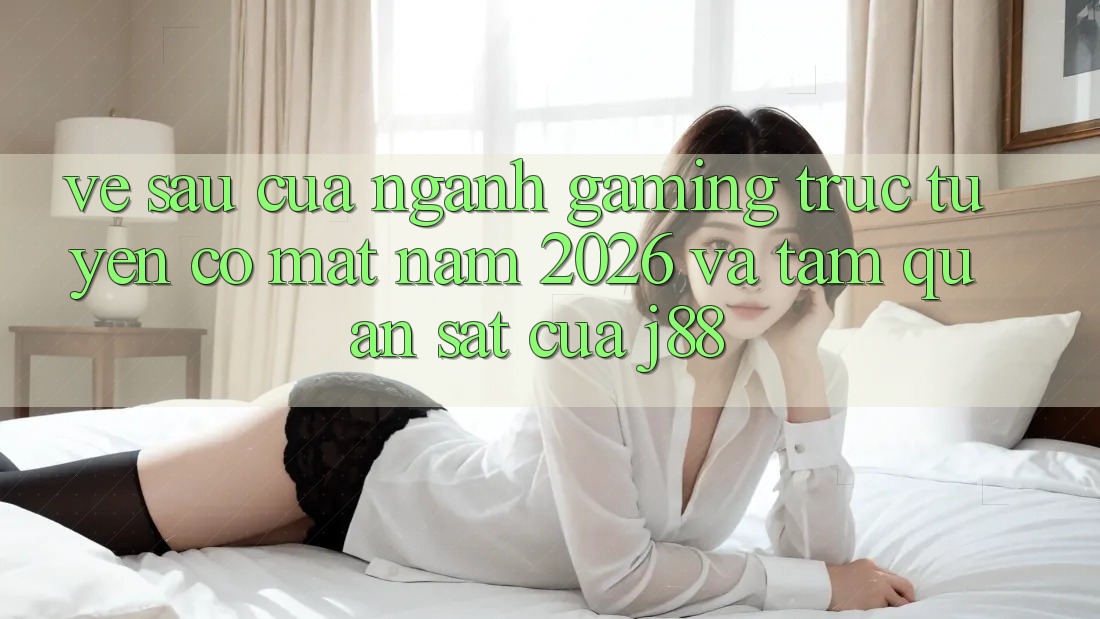 Về sau Của Ngành Gaming Trực Tuyến Có mặt Năm 2026 Và Tầm Quan sát Của j88 Về sau Của Ngành Gaming Trực Tuyến Có mặt Năm 2026 Và Tầm Quan sát Của j88