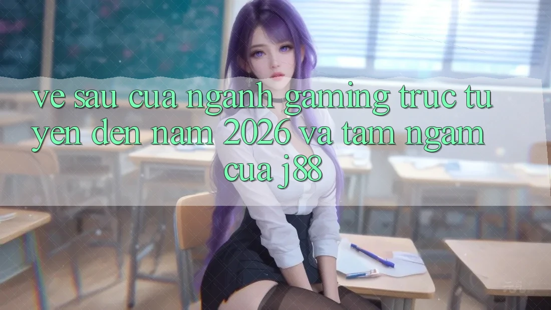 Về sau Của Ngành Gaming Trực Tuyến Đến Năm 2026 Và Tầm Ngắm Của j88 Về sau Của Ngành Gaming Trực Tuyến Đến Năm 2026 Và Tầm Ngắm Của j88