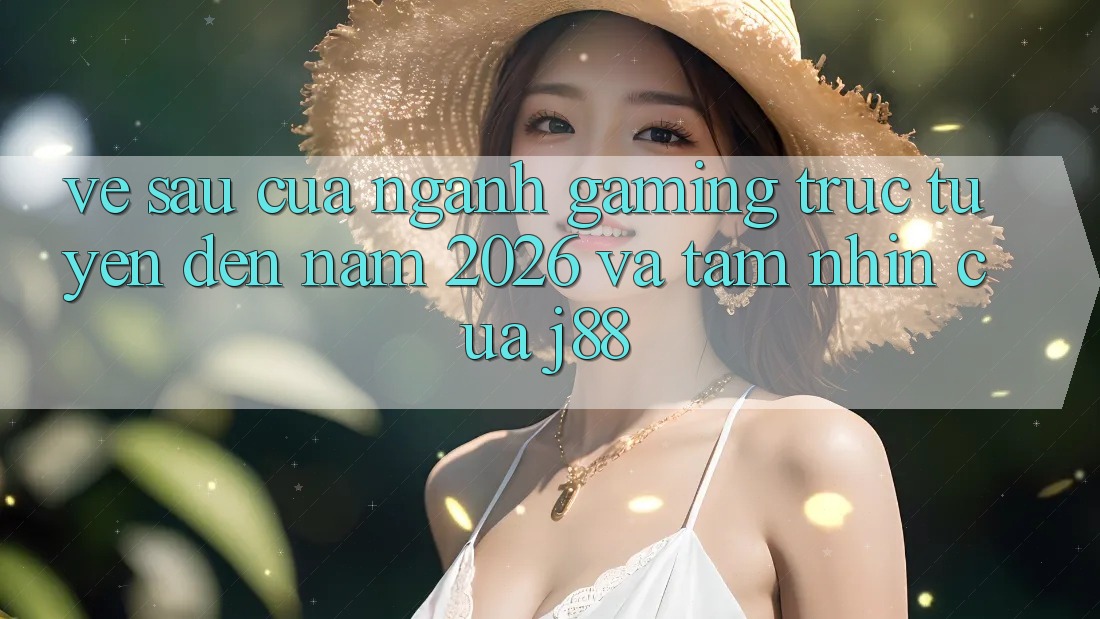 Về sau Của Ngành Gaming Trực Tuyến Đến Năm 2026 Và Tầm Nhìn Của j88 Về sau Của Ngành Gaming Trực Tuyến Đến Năm 2026 Và Tầm Nhìn Của j88