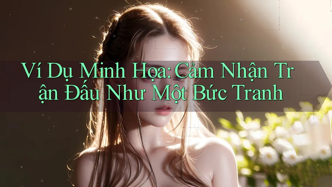 Ví Dụ Minh Họa: Cảm Nhận Trận Đấu Như Một Bức Tranh Ví Dụ Minh Họa: Cảm Nhận Trận Đấu Như Một Bức Tranh